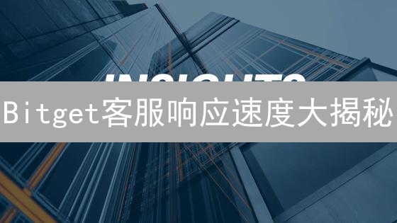 Bitget客服响应速度大揭秘：交易效率的关键！