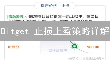 Bitget 止损止盈策略详解：轻松掌控加密货币交易风险！