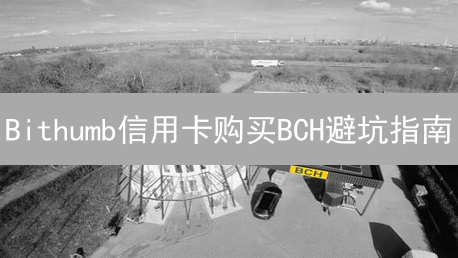 Bithumb信用卡购买BCH避坑指南：90%新手都忽略的风险！