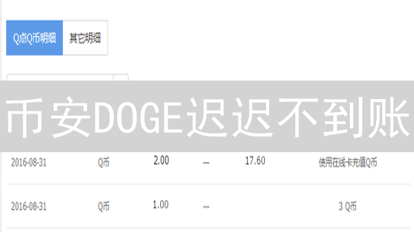 币安DOGE迟迟不到账？深夜亲历告诉你怎么办！