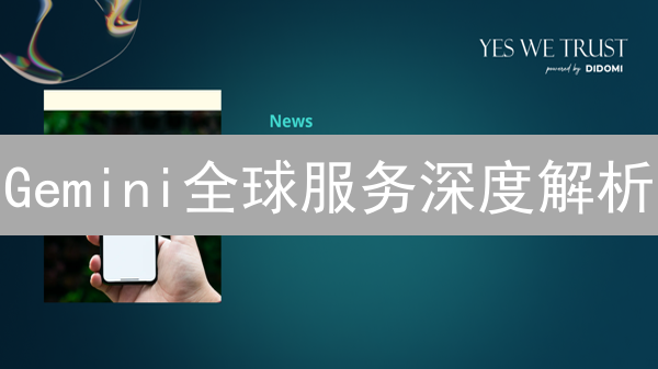 Gemini全球服务深度解析：你的国家能用吗？
