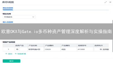 欧意OKX与Gate.io多币种资产管理深度解析与实操指南