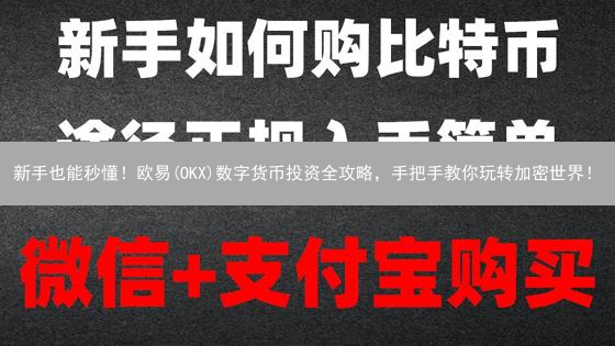 新手也能秒懂！欧易(OKX)数字货币投资全攻略，手把手教你玩转加密世界！